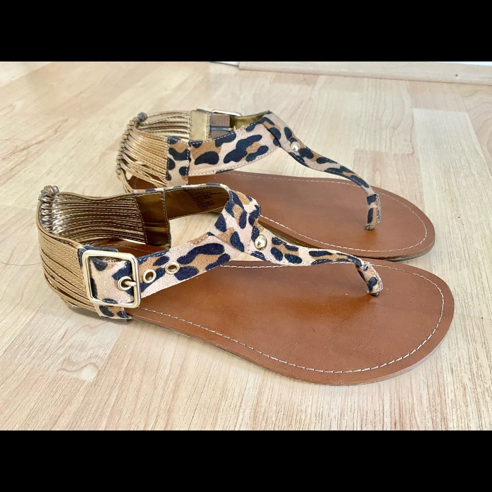 Mossimo Supply Co. Cheetah Sandals